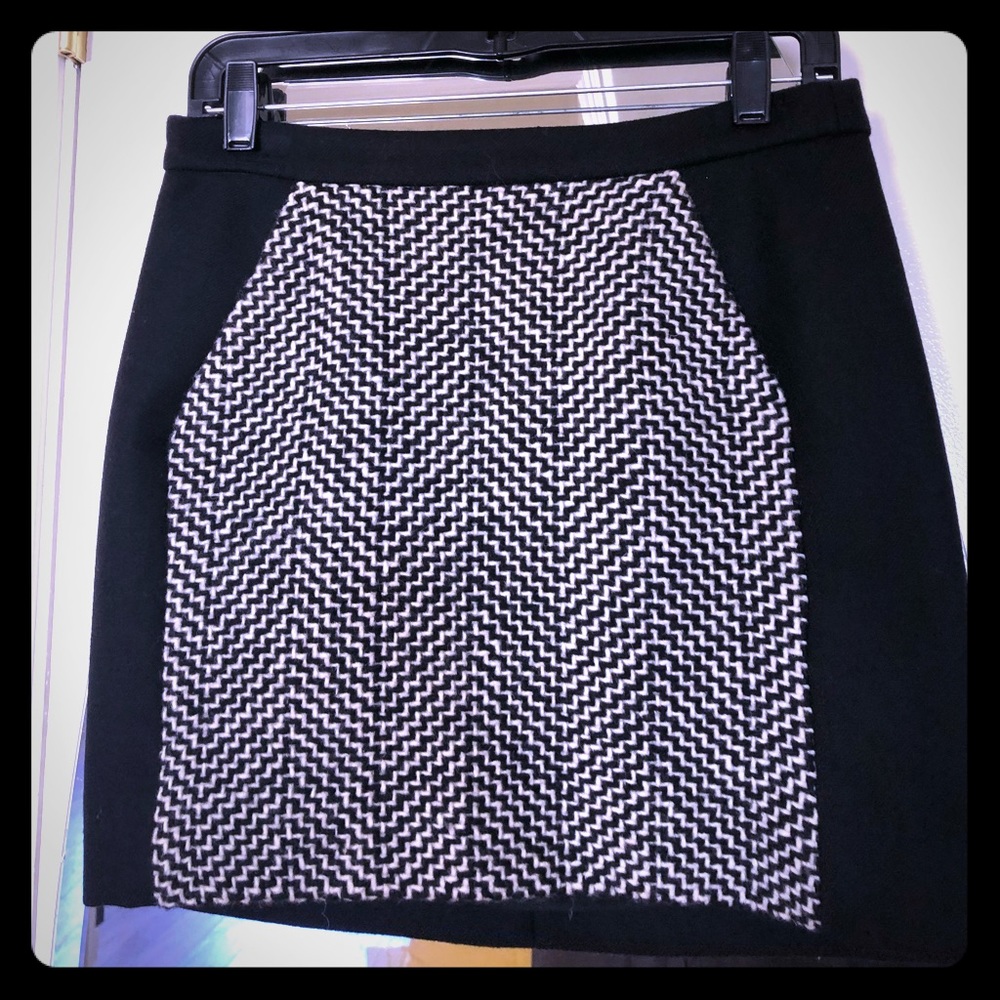 New J. Crew wool skirt with pockets!